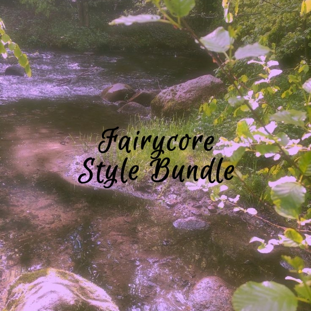 🍄🧚‍♀️🌷 Fairycore Style Bundle